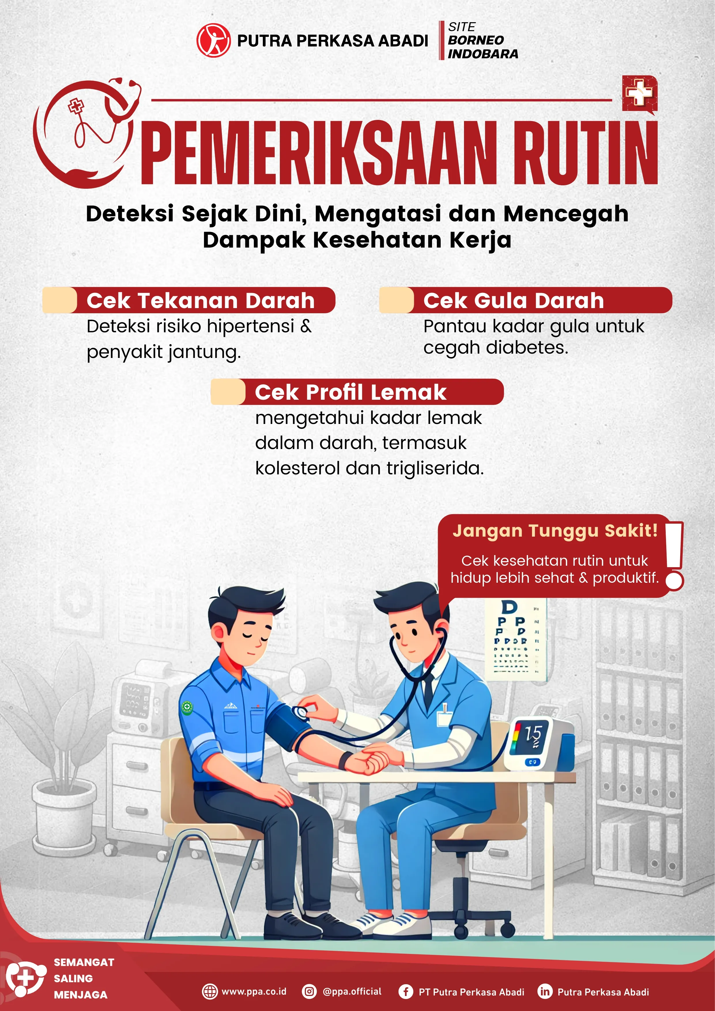 Pemeriksaan Kesehatan Rutin, Langkah Sederhana untuk Mencegah Risiko Penyakit